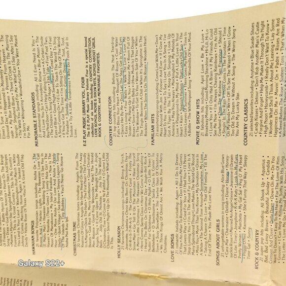 Easy Play Speed Music Songbooks Library For Guitar/Piano/Organ Deluxe Collection - Picture 16 of 16